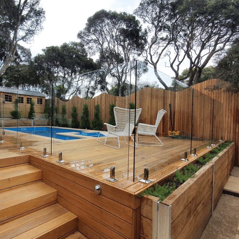 glass pool fence Melbourne